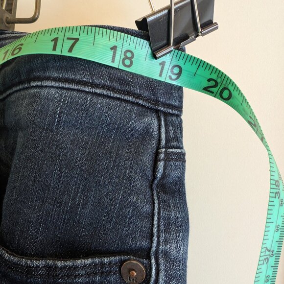 Coldwater Creek, natural fit, mini bootcut, dark denim, 18 tall long - Picture 4 of 7